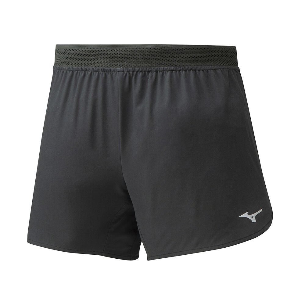 Mizuno Women's Shorts ER 4.5 2in1 Black - NFQYMHI-53